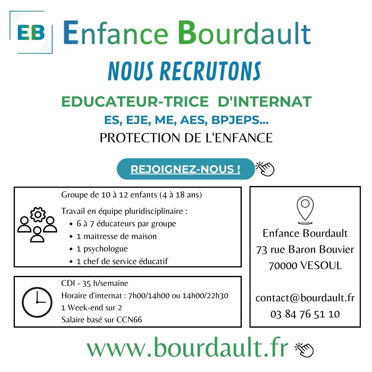 Nous recrutons ! Image